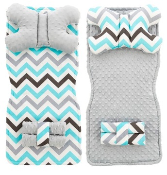 ВСТАВКА ДЛЯ ГОНДОЛЬНОЙ КОЛЯСКИ, МАТРАС MINKY, РЕМНИ 5-в-1