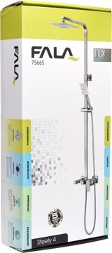 КОЛОННА ДОЖДЕВОГО ДУША INOX STEELY 4