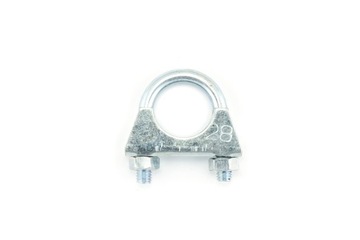 Obejma rurowa opaska cybant tłumika wydechu fi 28mm | M8x28mm