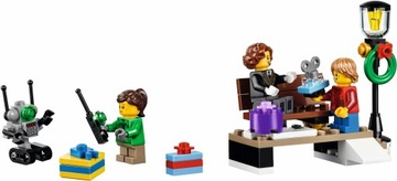 LEGO CITY (10254) РОЖДЕСТВЕНСКИЙ ПОЕЗД ЗИМНИЙ ПАР LOC