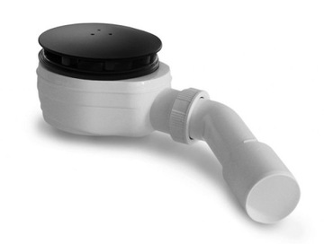 RADAWAY SYFON DO BRODZIKA CZARNY 90mm R580B