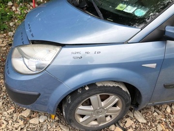 KAPOTA KRYT MOTORU RENAULT SCENIC II FACELIFT TED47