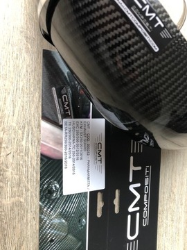 KTM exc 12-16 HUSQVARNA te 14-16 карбоновая крышка диффузора CMT CUBAMOTO