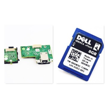 KARTA SD DELL 8GB 00XW5C + iDRAC6 Ent + iDRAC Exp