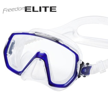 Maska TUSA FREEDOM ELITE Granatowa (Transparent)