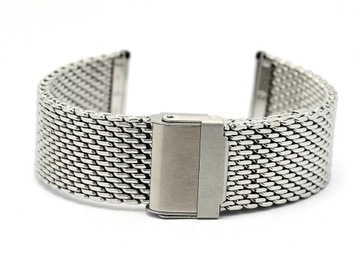 Bransoleta siatka MESH Gruba, Roz. 18-22 STALOWA - Teleskopy