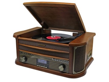 Gramofon Soundmaster NR545DAB+ brązowy