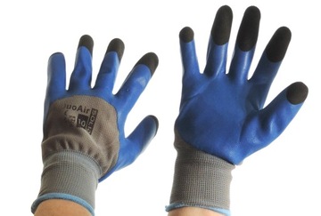 RĘKAWICE ROBOCZE OCHRONNE LATEKS rozmiar 10 MOCNE