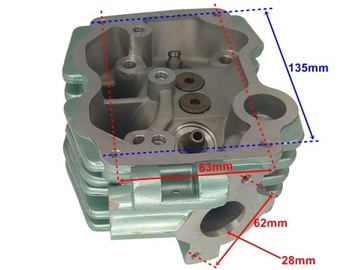 ГОЛОВНЫЕ КЛАПАНЫ QUAD ATV BASHAN EAGLE BS-200cc ВОДА