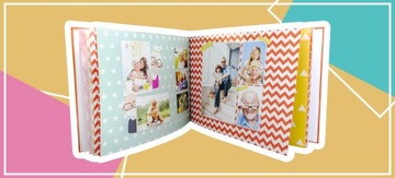 Фотокнига А4 уровень 24с Фотоальбом Твердый переплет