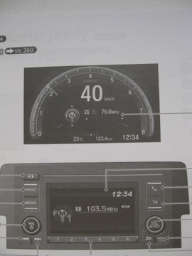 Honda Civic X 2016-2021 польская инструкция по эксплуатации Honda Civic 2017 хэтчбек