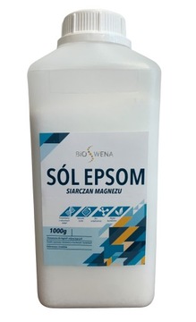 SÓL EPSOM 1kg SÓL GORZKA RZYMSKA Siarczan magnezu 1KG
