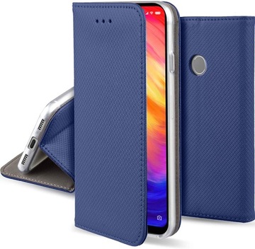 МАГНИТНЫЙ ФЛИП-ЧЕХОЛ ДЛЯ XIAOMI REDMI ПРИМЕЧАНИЕ 7, ТЕМНО-СИНИЙ