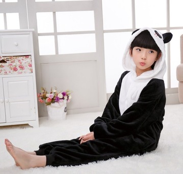 piżama dres PANDA KIGURUMI KOMBINEZON STRÓJ 122-128-134