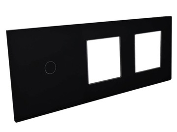 B-LINE SRP PANEL RAMKA SZKLANA 1G (1+PL+PL) CZARNA