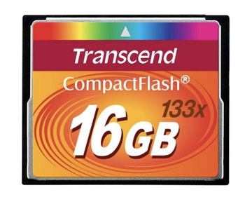 TRANSCEND 16 ГБ CF Compact Flash 133x 30 МБ/с UDMA4