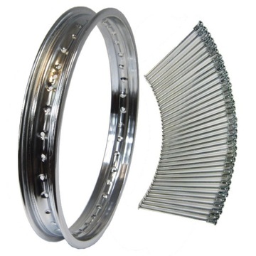 KOŁO OBRĘCZ FELGA RAFKA MZ ETZ 1.6x18 SZPRYCHY