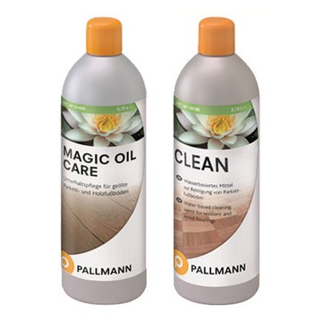 ZESTAW Pallmann MAGIC OIL CARE 0,75L + CLEAN 0,75L