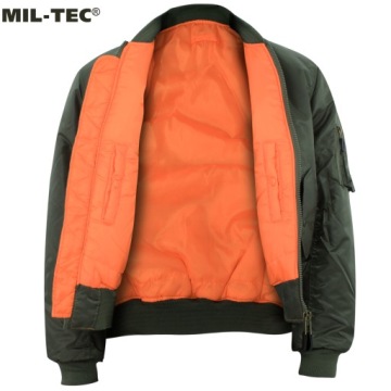 КУРТКА ВОЕННАЯ ОЛИВКА MA1 FLEK FLYERS MIL-TEC 3XL