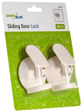 2x BLOKADA ZABEZPIECZENIE DRZWI PRZESUWNYCH SZAF