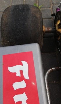 Comer Karting горящий картинг