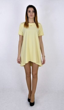 CIĄŻOWA ASYMETRYCZNA TUNIKA SUKIENKA ROZ - M/L