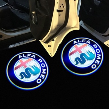 LED ЛОГОТИП HD 3D ПРОЕКТОР ALL ALFA ROMEO