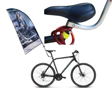 Намоточное устройство 220х90см с мачтой и держателем для велосипеда.