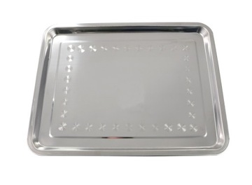 PŁYTKA TACA METALOWA - 45 X 35 x 2 CM - 133682