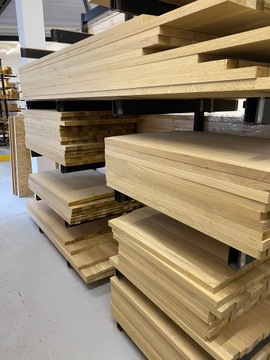 ДУБОВАЯ СТОЛЕШНЯ 2 см МАССИВ ДУБА КЛЕЕННЫЙ 20 мм