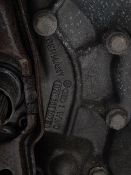 КОРОБКА ПЕРЕДАЧ PASSAT B3 2.0 B WWO 02C301107E