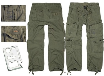 ORYGINAŁ SPODNIE AIRBORNE BOJÓWKI M65 BRANDIT 3XL