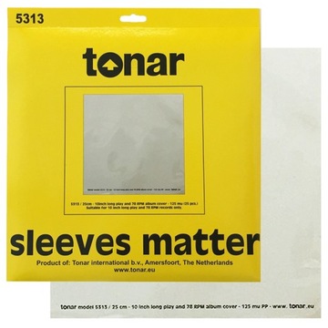 KOPERTY ZEWNĘTRZNE DO PŁYT LP 10'' TONAR 25 SZT