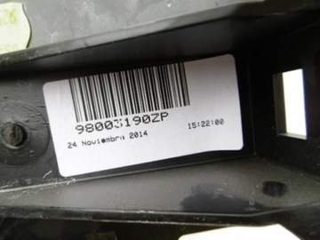 КОНСОЛЬ ПОДЛОКОТНИКА C4 CACTUS 98003190ZP