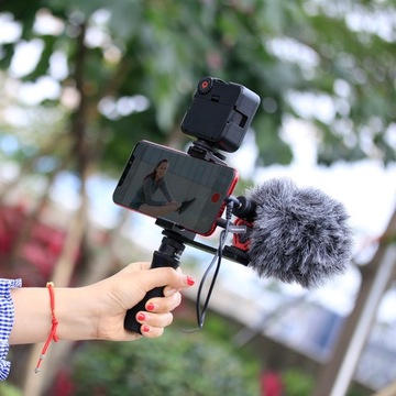 Uchwyt Ulanzi PT-7 na Lampę Mikrofon Monitor do GoPro SJCAM Xiaomi DJI