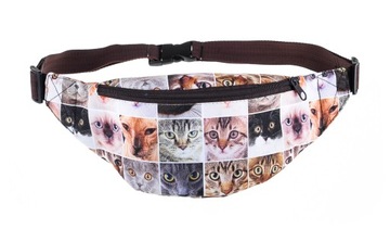 Детская поясная сумка Сумка Venice Cat Mosaic PL