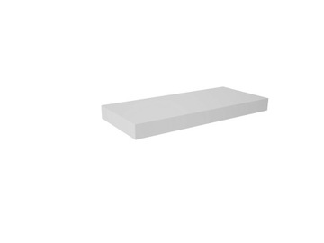 Półka ścienna samo- wisząca 60x26x5 biała