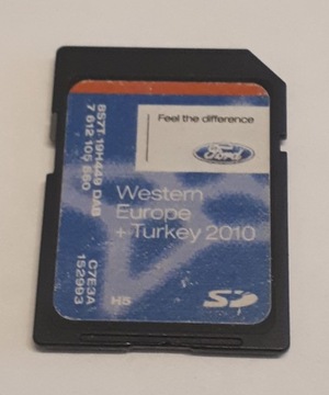 FORD KARTA MAPA NAWIGACJA FOCUS KUGA MONDEO GALAXY