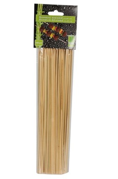 Wykałaczki do szaszłyków, bambusowe 25cm, 100sztuk