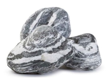 Декоративный камень из гальки «Ангел» для садового домика