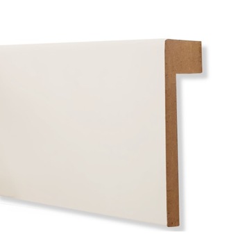 Nakładka mdf biała cokół listwa przypodłogowa 8