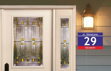 Адресная табличка с номером дома 40Х30 см.