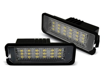VW GOLF 6 GOLF 7 HB Lampki LED tablicy rejestracji