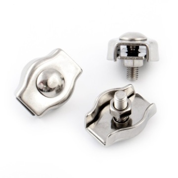 Зажим SINGLE INOX из нержавеющей стали кислотостойкий 4 мм 5 шт.