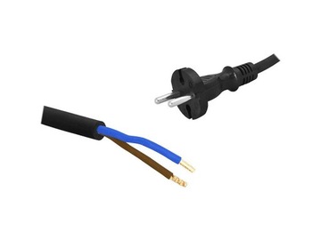 Кабель с вилкой OW Rubber 2х1,5 3м