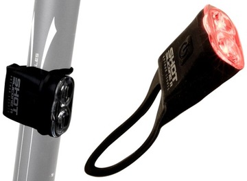 Lampa rowerowa tylna AUTHOR Shot Silicone 7lm
