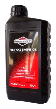 Масло для 4-тактных двигателей BRIGGS&STRATTON SAE30, оригинальное масло для газонокосилок, 1 л.