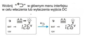 КОНТРОЛЛЕР СОЛНЕЧНОЙ ЗАРЯДКИ LCD 30A 12V/24V PWM H3