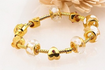 Zestaw beads do bransoletka modułowa PANDOR 10szt