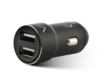 SZYBKA MOCNA ŁADOWARKA SAMOCHODOWA 2XUSB 3.4A